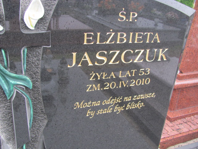 Marek Jaszczuk 1957 Lubartów - Grobonet - Wyszukiwarka osób pochowanych