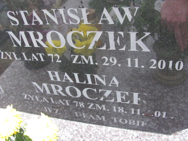 Halina Mroczek 1934 Lubartów - Grobonet - Wyszukiwarka osób pochowanych