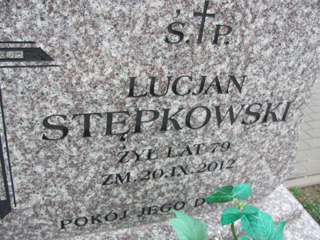 Lucjan Stępkowski 1933 Lubartów - Grobonet - Wyszukiwarka osób pochowanych