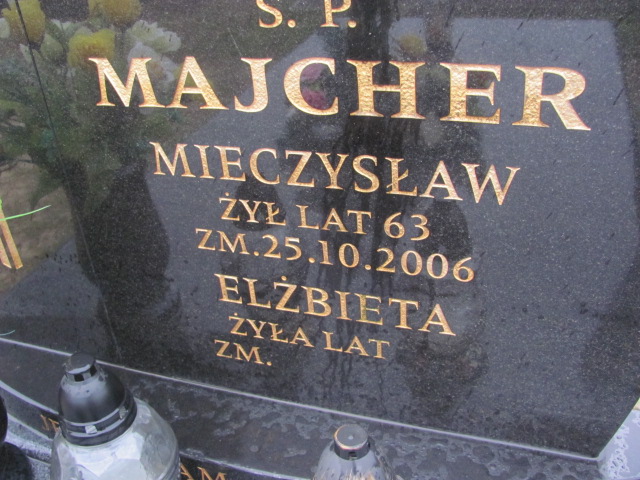 Mieczysław Majcher 1943 Lubartów - Grobonet - Wyszukiwarka osób pochowanych