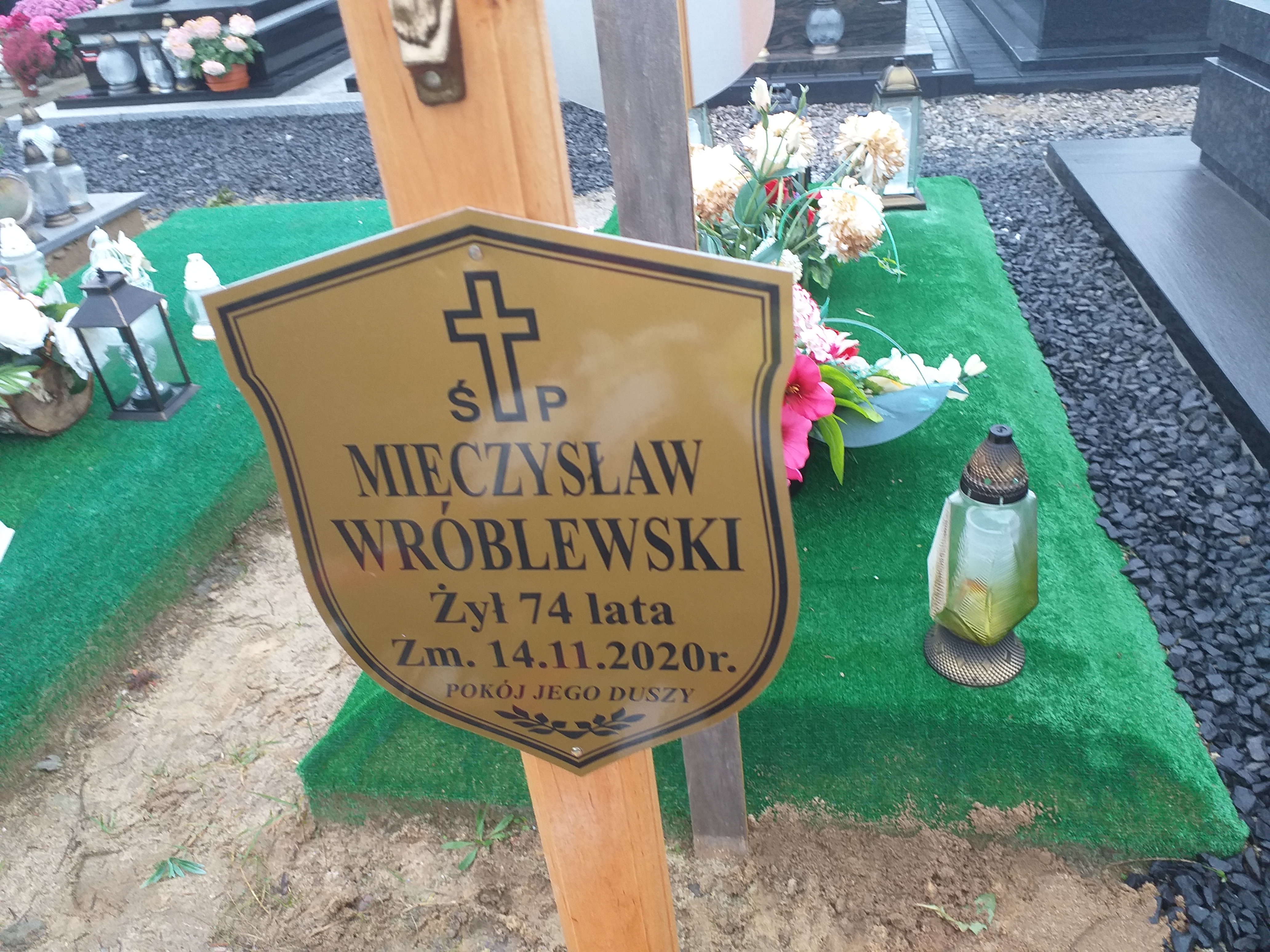 Mieczysław Wróblewski 1946 Lubartów - Grobonet - Wyszukiwarka osób pochowanych